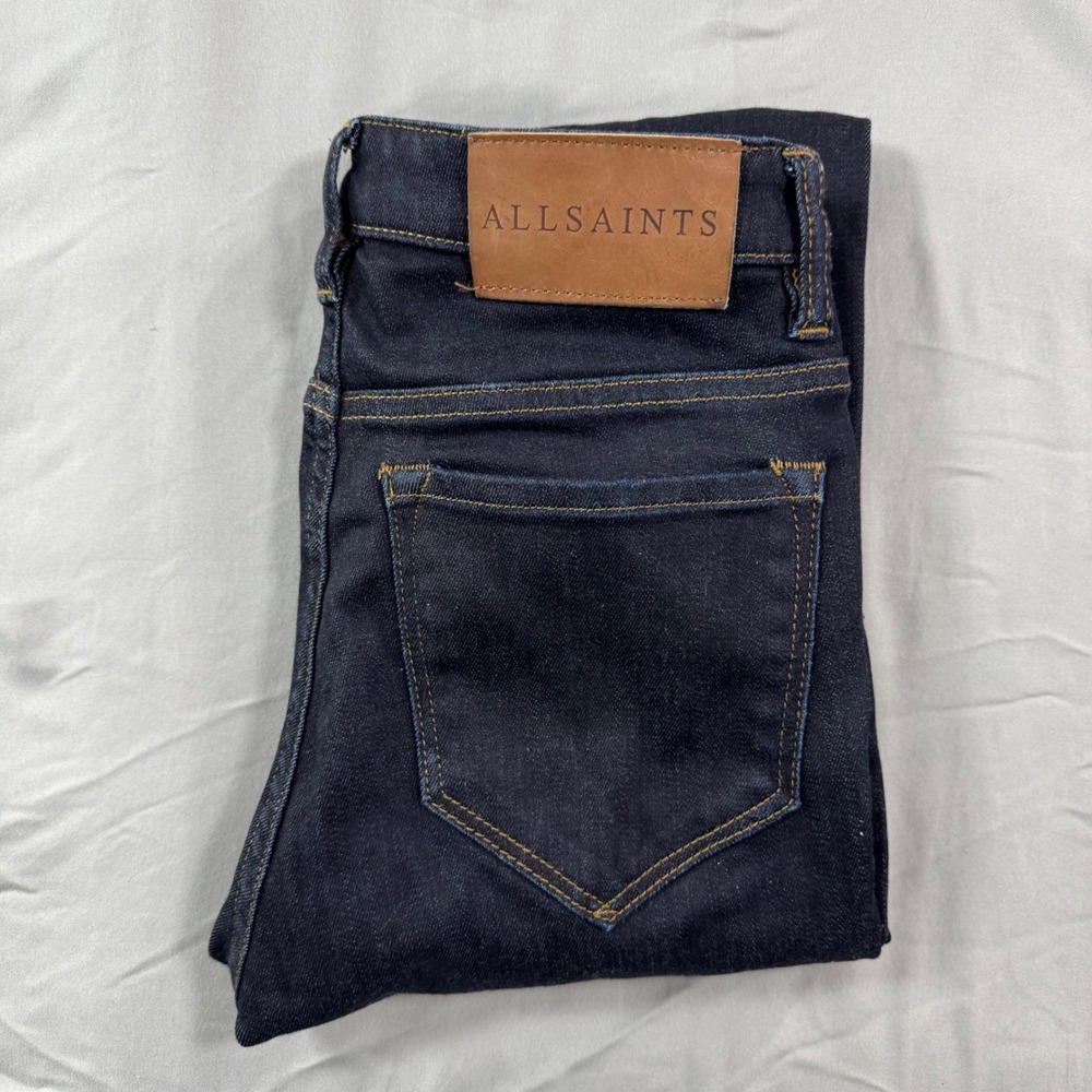ALLSAINTS Dark Indigo Slim Fit‎ Jeans Men's 24x29